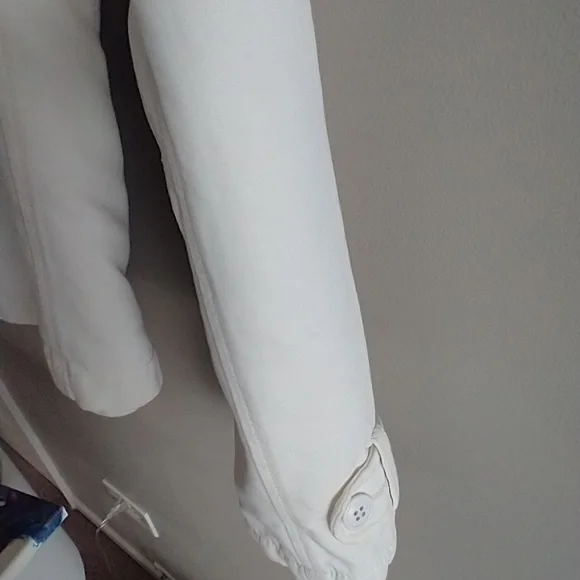 Lucky Brand Women's Sherpa Lined Button Up Jacket White Size XL - Picture 11 of 11